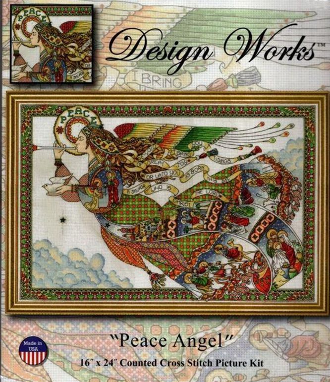 DW 5993 Angel of Peace 70-49 C - огляд і ціна Cotton Embroidery Thread Skeins