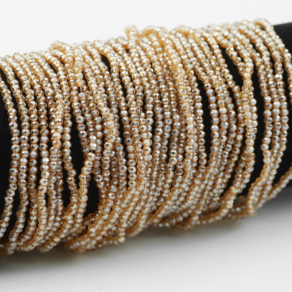WLYeeS Flat Round Gold Champag - огляд і ціна Glass Seed Beads 2Mm Jewelry Making