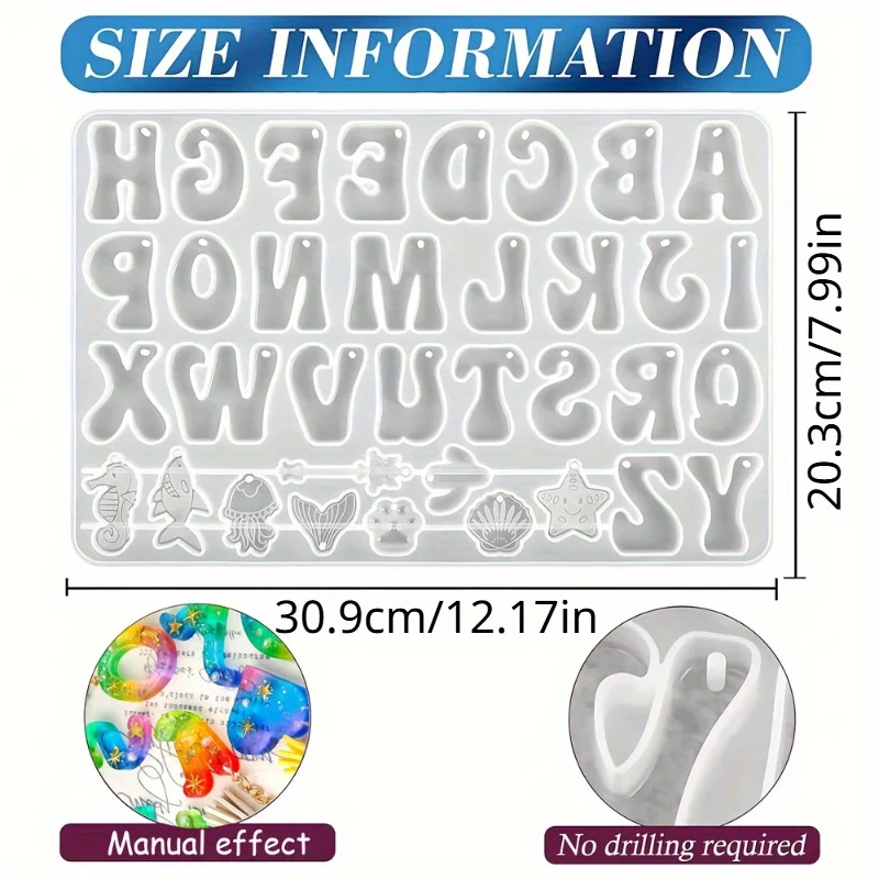 Silicone Resin Casting Molds S - огляд і ціна Silicone Epoxy Resin Molds Set