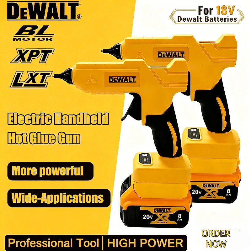 Dewalt Cordless Electric Handh - огляд і ціна Hot Melt Glue Gun Cordless