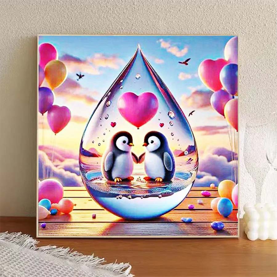 1 piece 5D DIY flocking cloth, - огляд і ціна 5D Diamond Painting Kit Full Drill