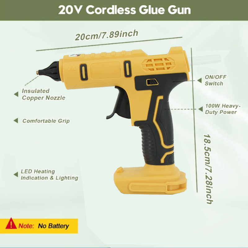 Cordless Electric Handheld Hot - огляд і ціна Hot Melt Glue Gun Cordless