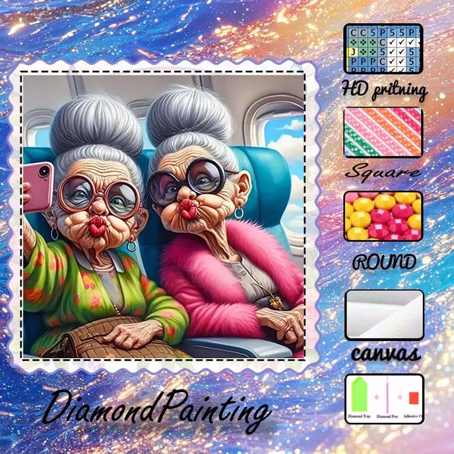 1 piece 5D DIY flocking cloth, - огляд і ціна 5D Diamond Painting Kit Full Drill