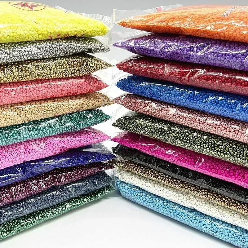10g Colorful Glass Seed Beads  - огляд і ціна Glass Seed Beads 2Mm Jewelry Making