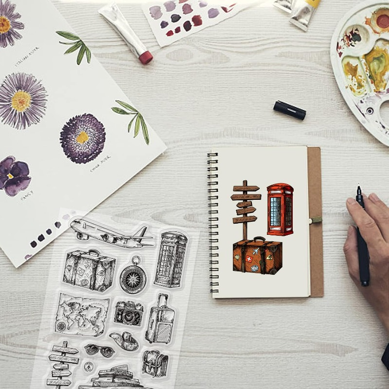 Travel Silicone Clear Stamp Ai - огляд і ціна Clear Silicone Stamps For Card Making