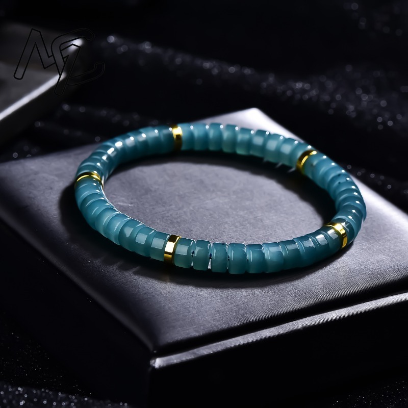 Natural Jadeite Blue Water Aba - огляд і ціна Beading