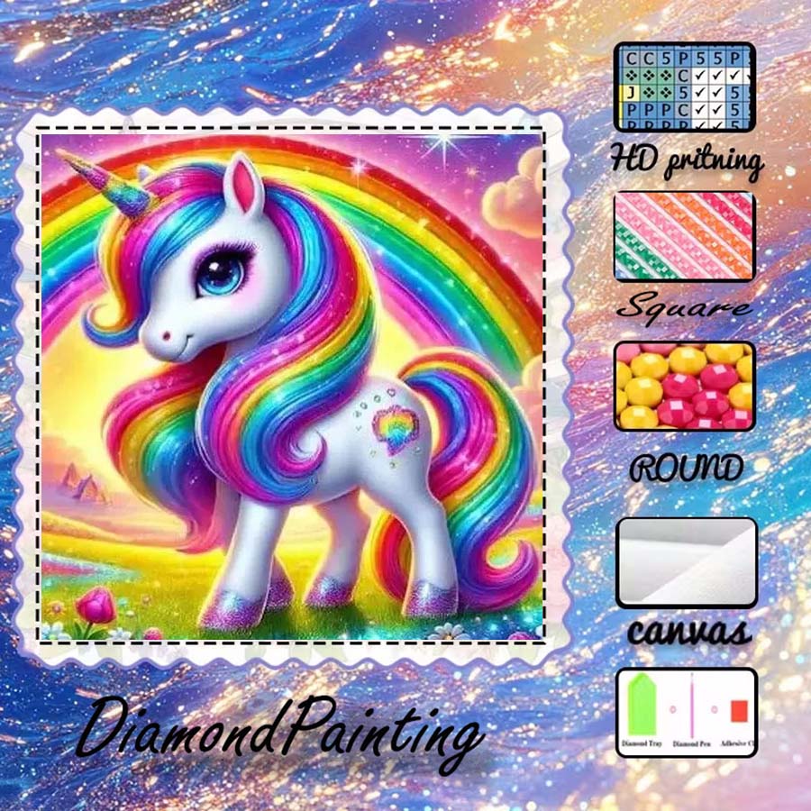 1 piece 5D DIY flocking cloth, - огляд і ціна 5D Diamond Painting Kit Full Drill