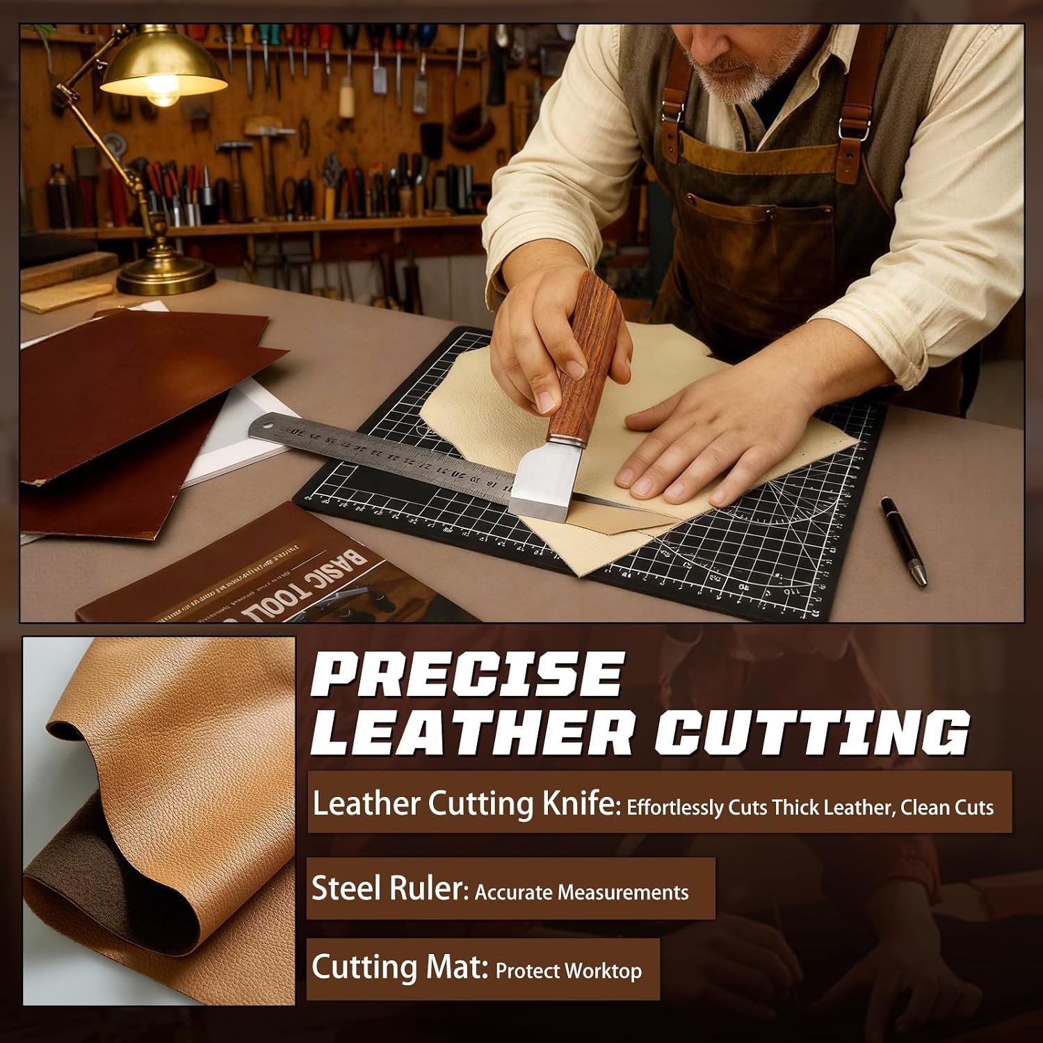 Leather Working Kit, Leather W - огляд і ціна Craft Tools