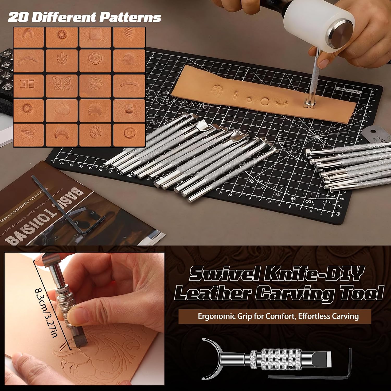 Leather Working Kit, Leather W - огляд і ціна Craft Tools