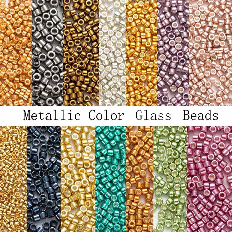 MKU Glass  Beadss 1200Pcs Meta - огляд і ціна Glass Seed Beads 2Mm Jewelry Making
